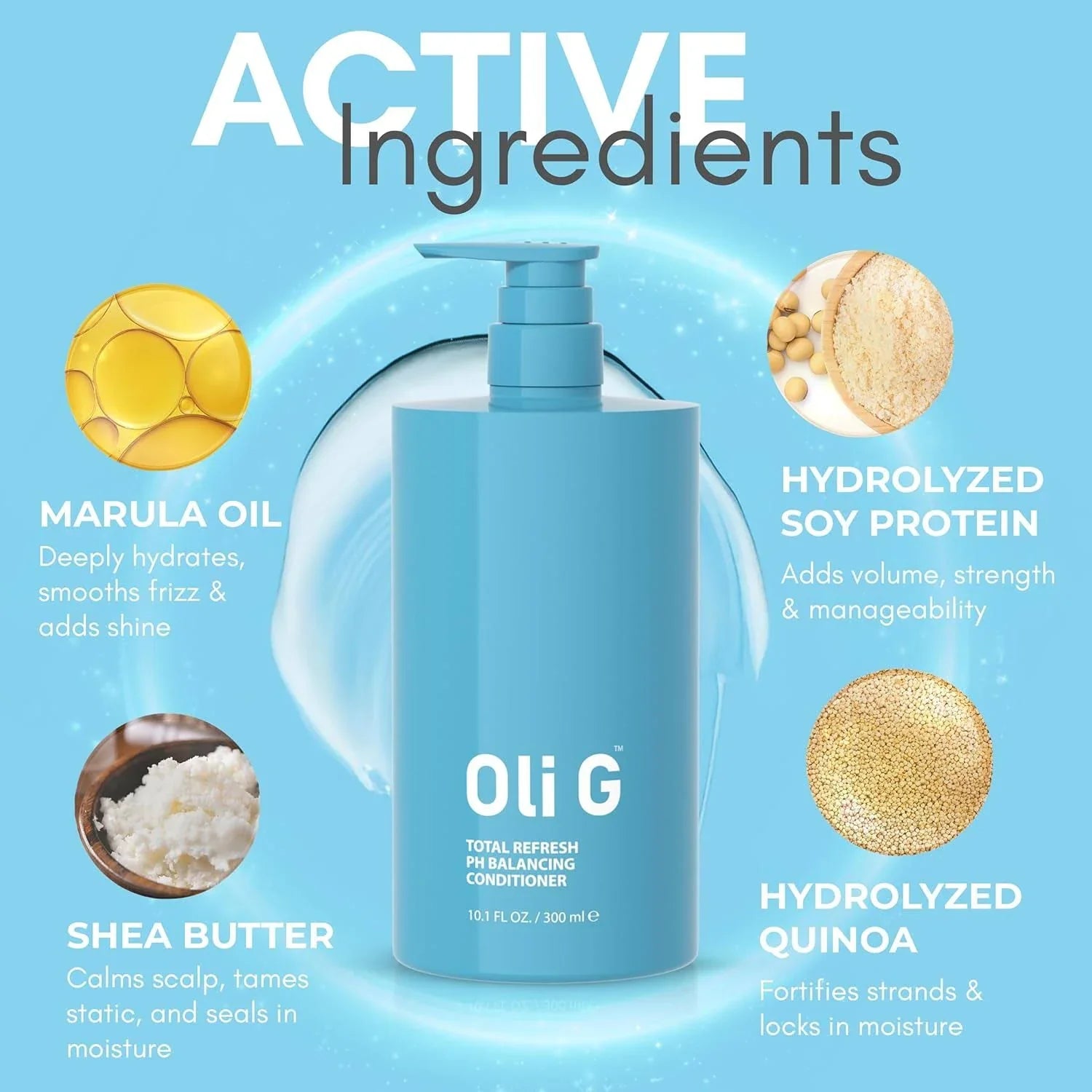 Oli G Total Refresh Ph Balancing Conditioner-Moisturizing Conditioner-Beauty and hair supply