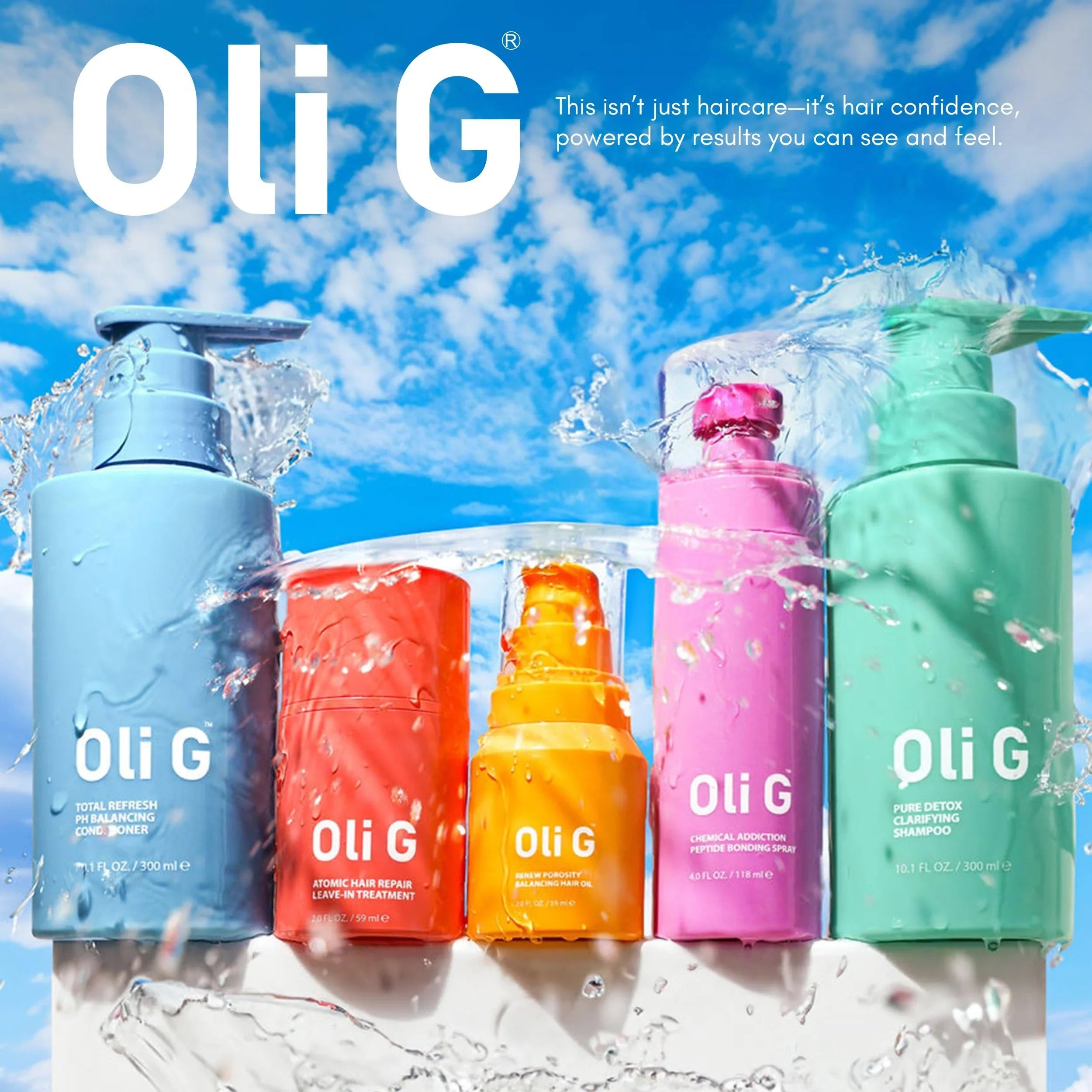 Oli G Total Refresh Ph Balancing Shampoo-Gentle Shampoo-Beauty and hair supply