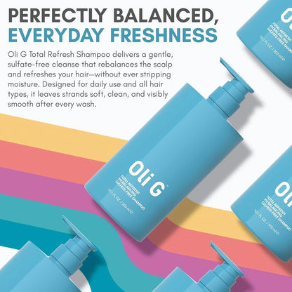 Oli G Total Refresh Ph Balancing Shampoo-Gentle Shampoo-Beauty and hair supply
