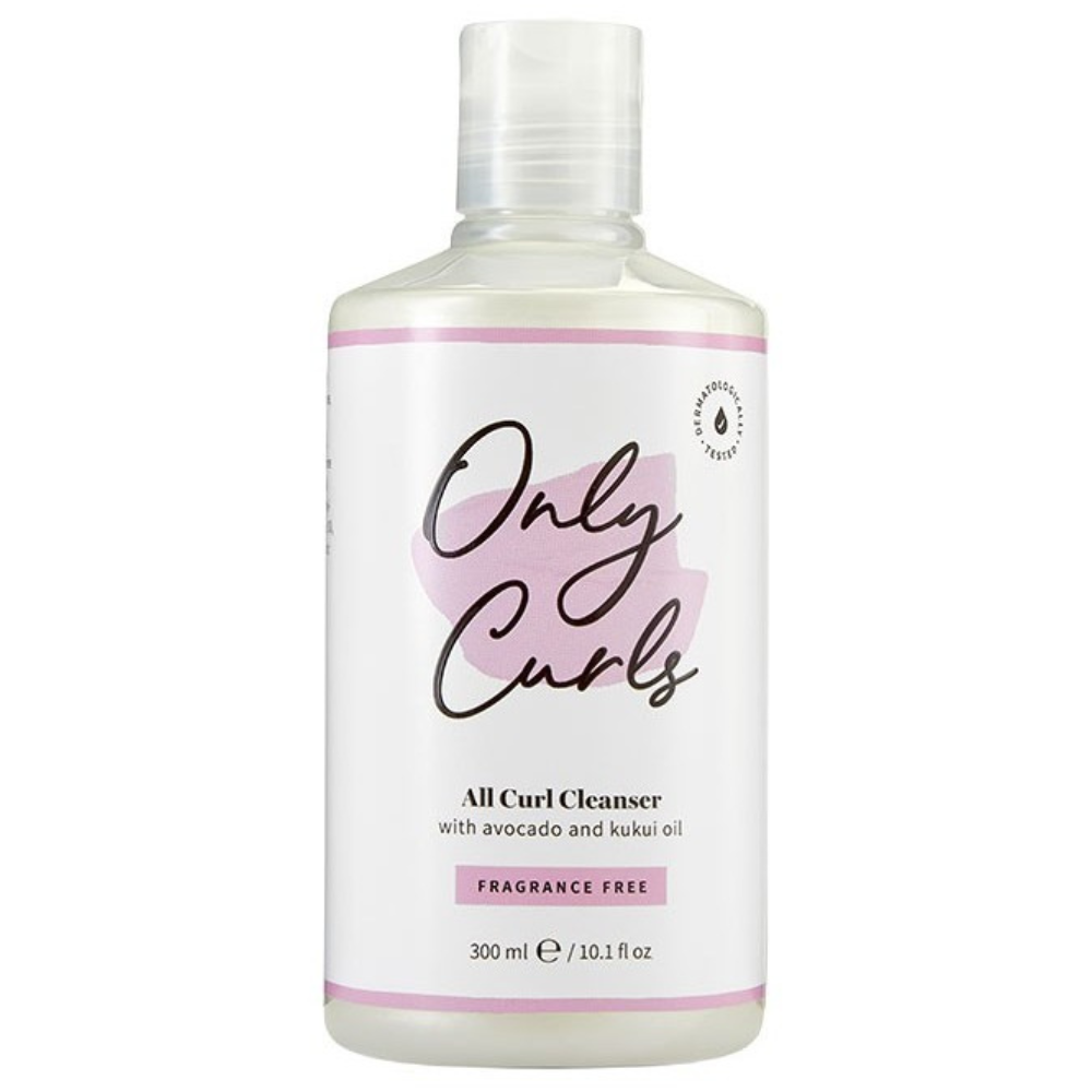 Only Curls Fragrance Free All Curl Cleanser 300ml-Moisturizing Shampoo-Beauty and hair supply
