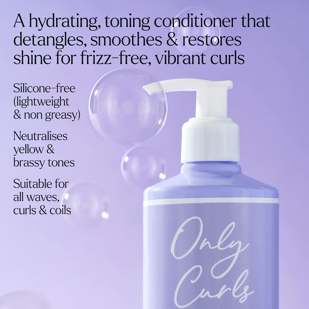 Only Curls Purple Curl Conditioner 300ml-Moisturizing Conditioner-Beauty and hair supply