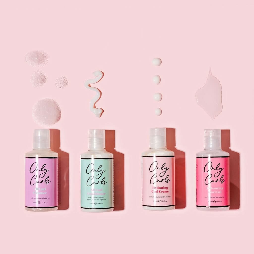 Only Curls Starter Pack 4x100ml-Hair Care Kit-Beauty and hair supply