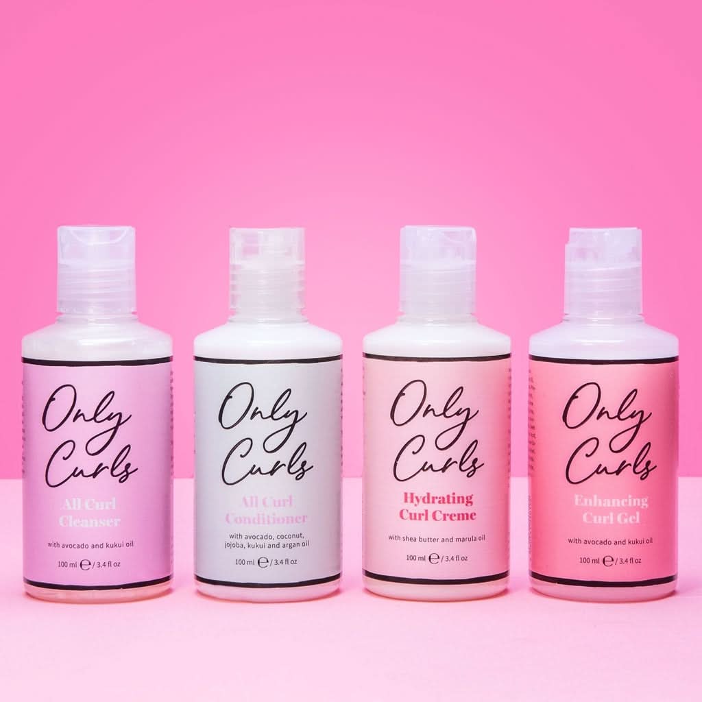 Only Curls Starter Pack 4x100ml-Hair Care Kit-Beauty and hair supply