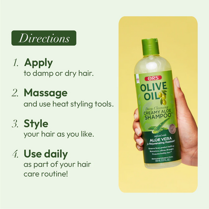 Ors Creamy Aloe Shampoo 370ml-All-Beauty and hair supply