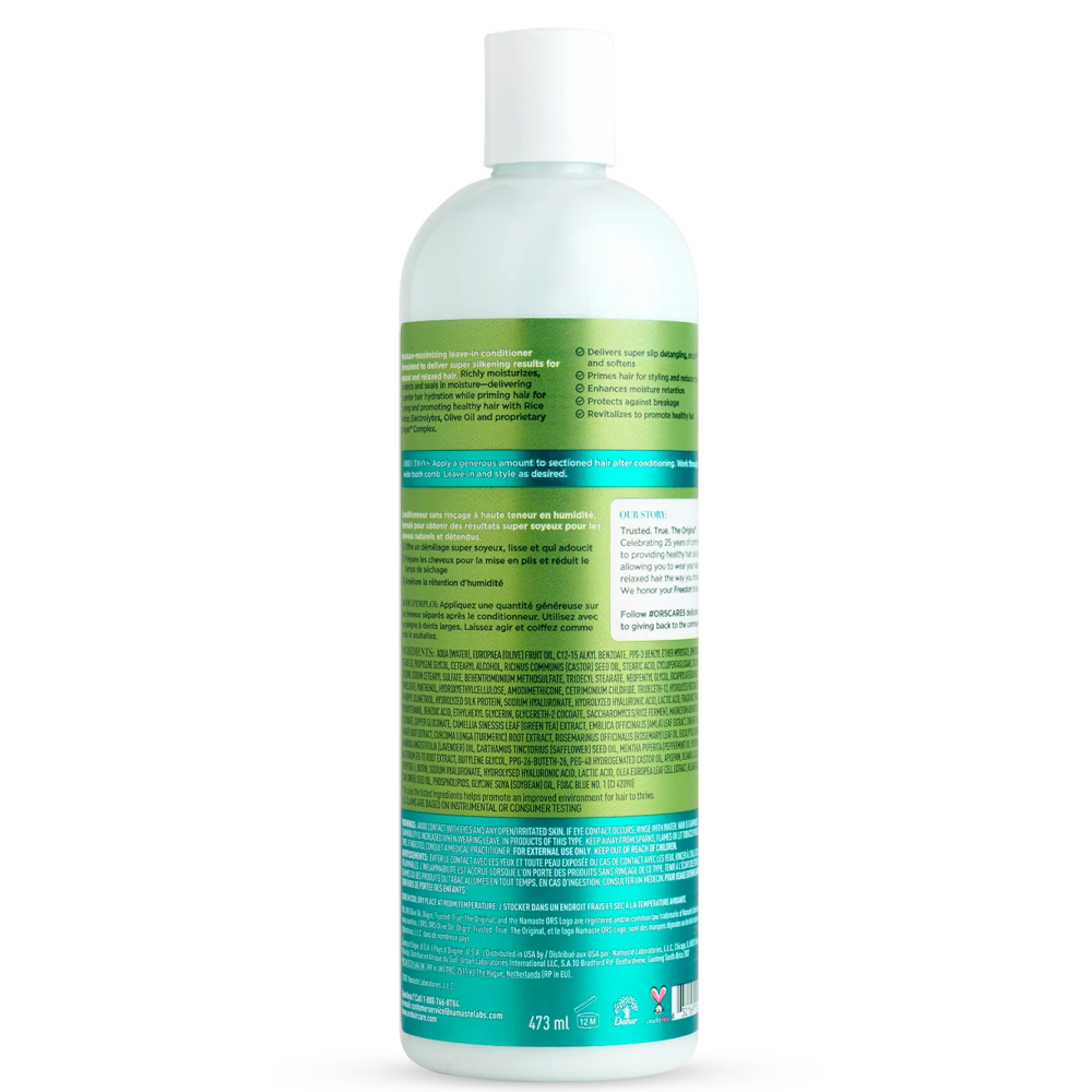 Ors Max Moisutre Rice Water Leave-in Conditioner 473ml-All-Beauty and hair supply