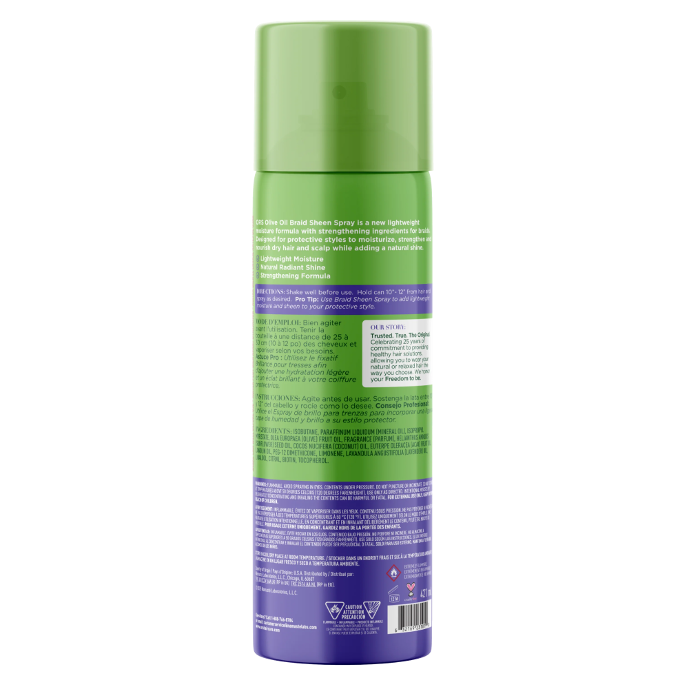 Ors Olive Oil Braid Sheen Spray 10oz-All-Beauty and hair supply