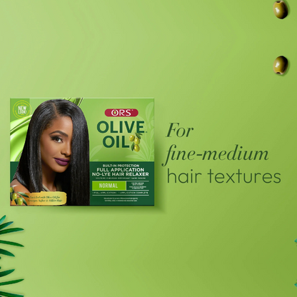 Ors Olive Oil Full Application No-Lye Hair Relaxer Kit Regular-All-Beauty and hair supply