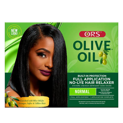 Ors Olive Oil Full Application No-Lye Hair Relaxer Kit Regular-All-Beauty and hair supply