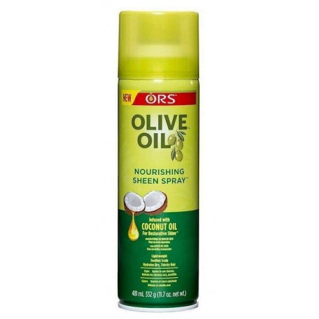 ORS Olive Oil Nourishing Sheen Spray (Alcoholvrij) 10 oz - Beauty and Hair Supply