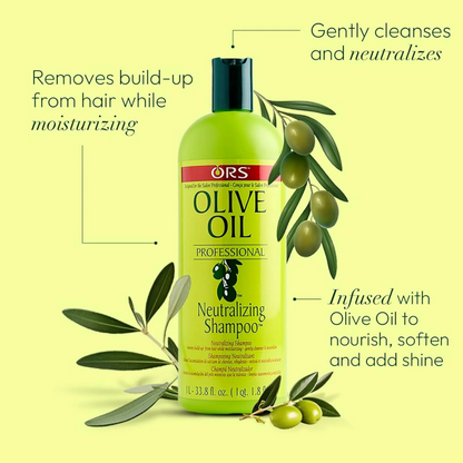 Ors Olive Oil Professional Neutralizing Shampoo 33.8 oz-All-Beauty and hair supply