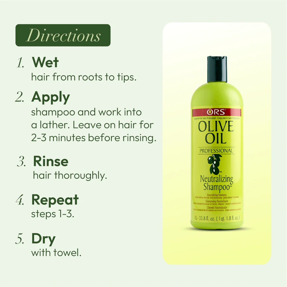 Ors Olive Oil Professional Neutralizing Shampoo 33.8 oz-All-Beauty and hair supply