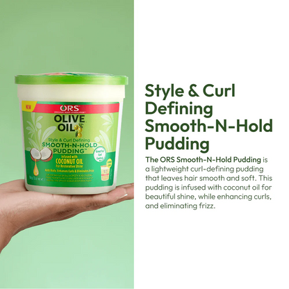 Ors Olive Oil Smooth-n-Hold Pudding 13oz-All-Beauty and hair supply