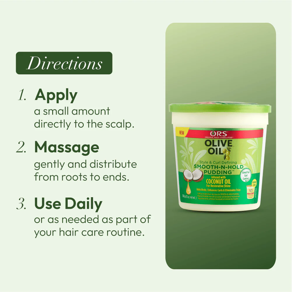 Ors Olive Oil Smooth-n-Hold Pudding 13oz-All-Beauty and hair supply