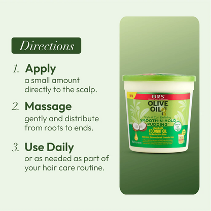 Ors Olive Oil Smooth-n-Hold Pudding 13oz-All-Beauty and hair supply