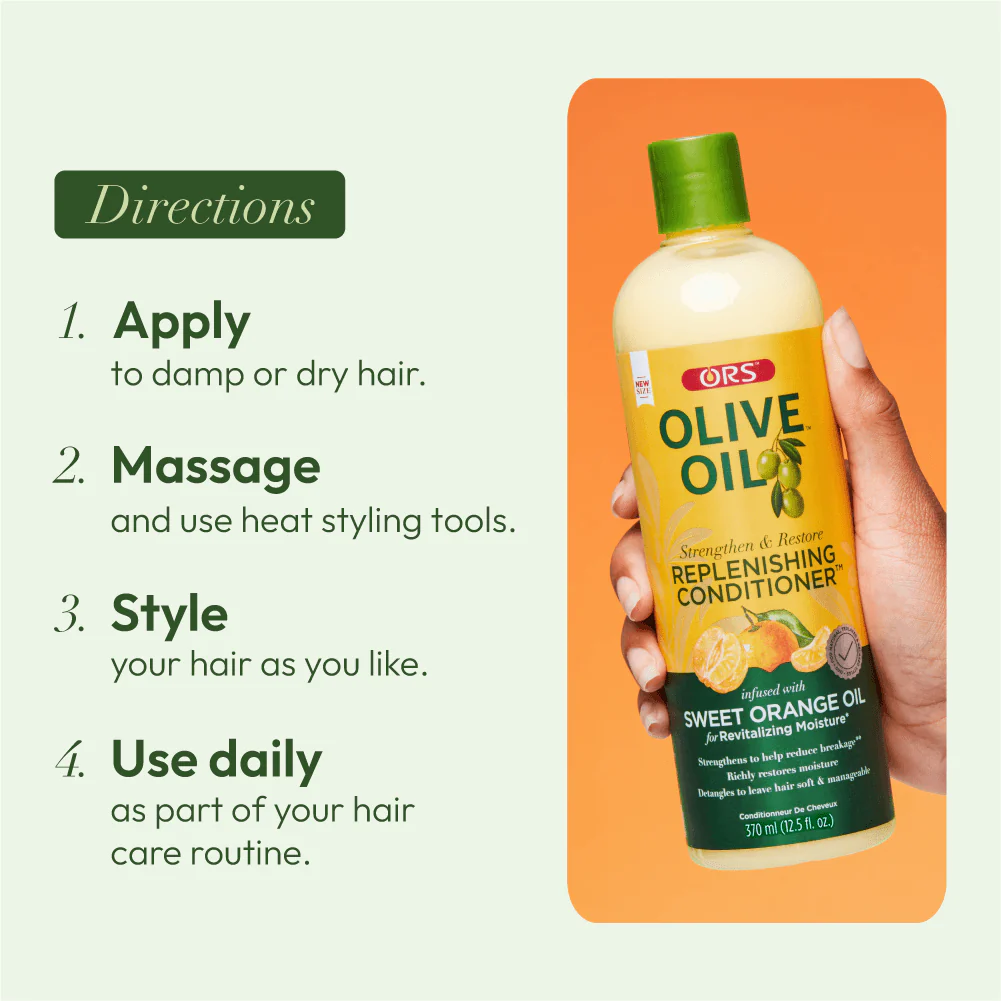Ors Olive Oil Strengthen and Restore Replenishing Conditioner-All-Beauty and hair supply