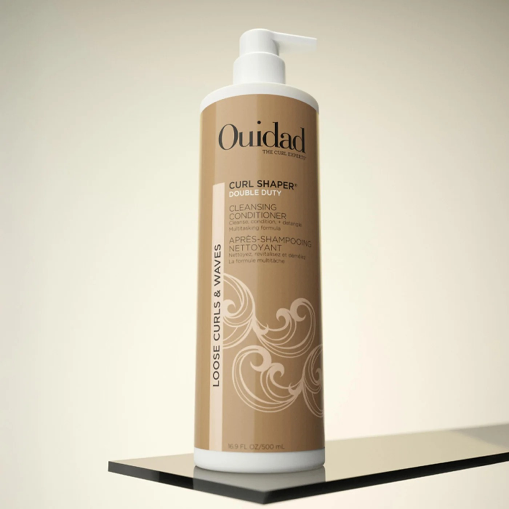 Ouidad Curl Shaper Double Duty Weightless Cleansing Conditioner 500ml-Cleansing Conditioner-Beauty and hair supply