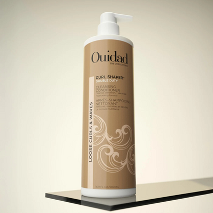 Ouidad Curl Shaper Double Duty Weightless Cleansing Conditioner 500ml-Cleansing Conditioner-Beauty and hair supply