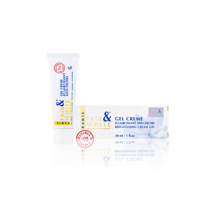 Paris Fair & White Brightening Gel Creme 30ml - Beauty and Hair Supply