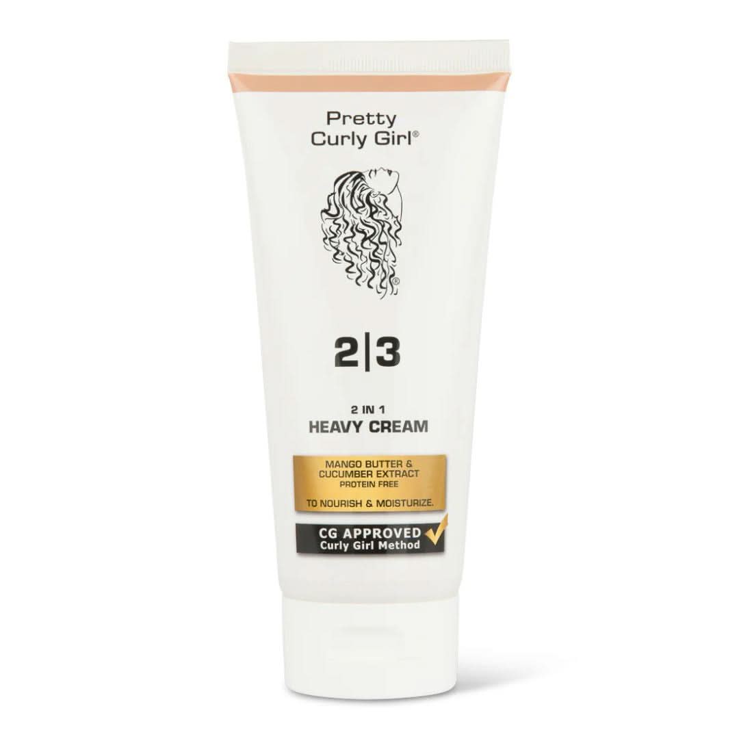 Pretty Curly Girl 2 in 1 Heavy Cream-Leave in-Beauty and hair supply