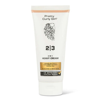 Pretty Curly Girl 2 in 1 Heavy Cream-Leave in-Beauty and hair supply
