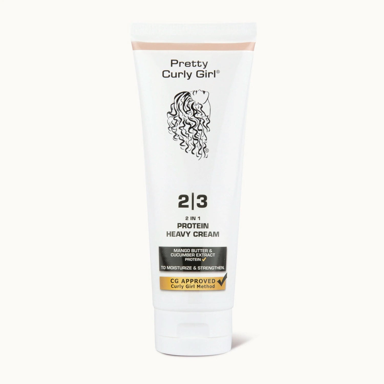 Pretty Curly Girl 2 in 1 Protein Heavy Cream-Leave-in-Beauty and hair supply