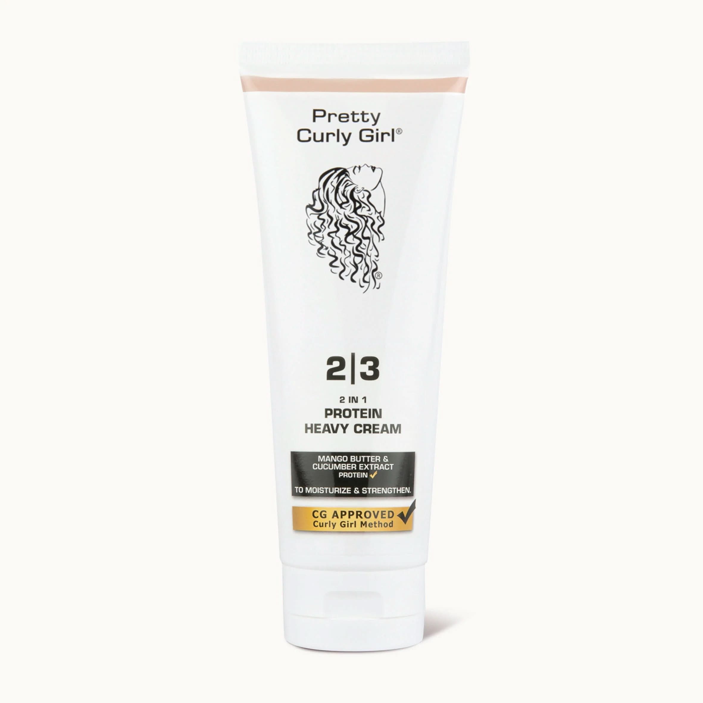 Pretty Curly Girl 2 in 1 Protein Heavy Cream-Leave-in-Beauty and hair supply