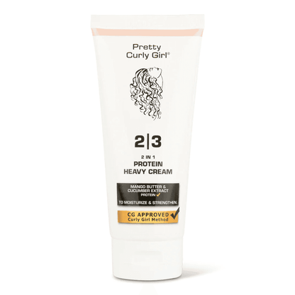 Pretty Curly Girl 2 in 1 Protein Heavy Cream-Leave-in-Beauty and hair supply