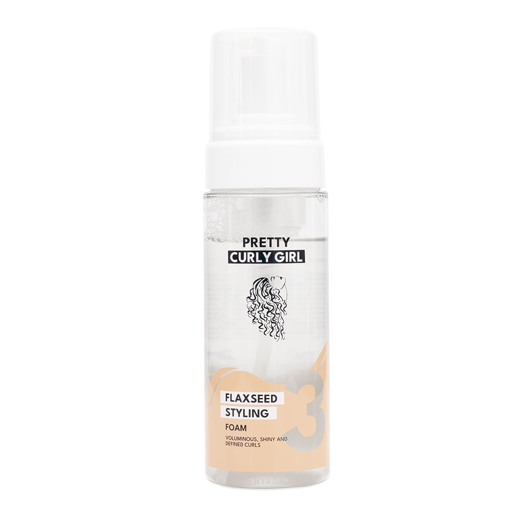 Pretty Curly Girl Flaxseed Styling Foam 150ml-Mousse-Beauty and hair supply