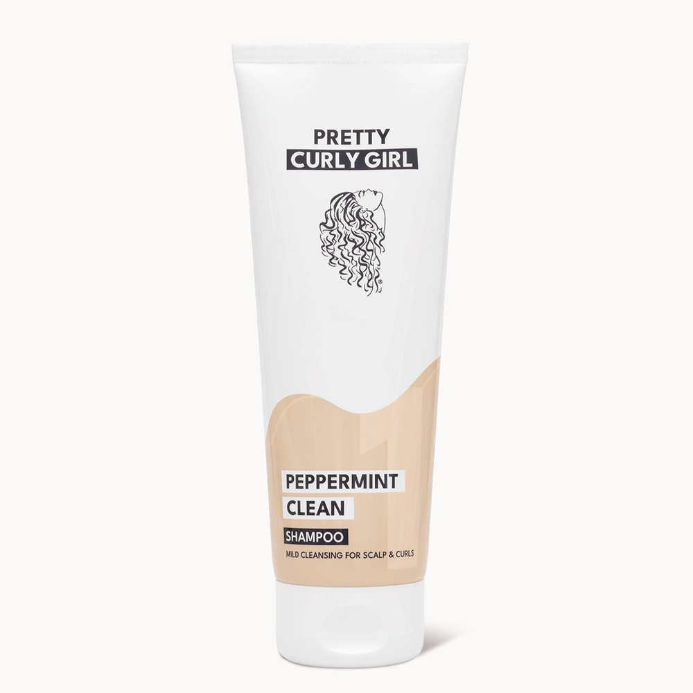 Pretty Curly Girl Peppermint Clean Shampoo-Low Poo Shampoo-Beauty and hair supply
