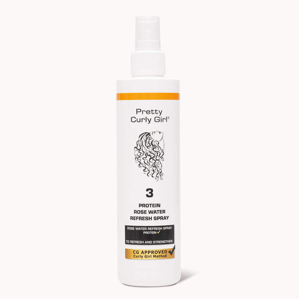 Pretty Curly Girl Protein Rose Water Refresh Spray 200ml-Curl Refresher-Beauty and hair supply