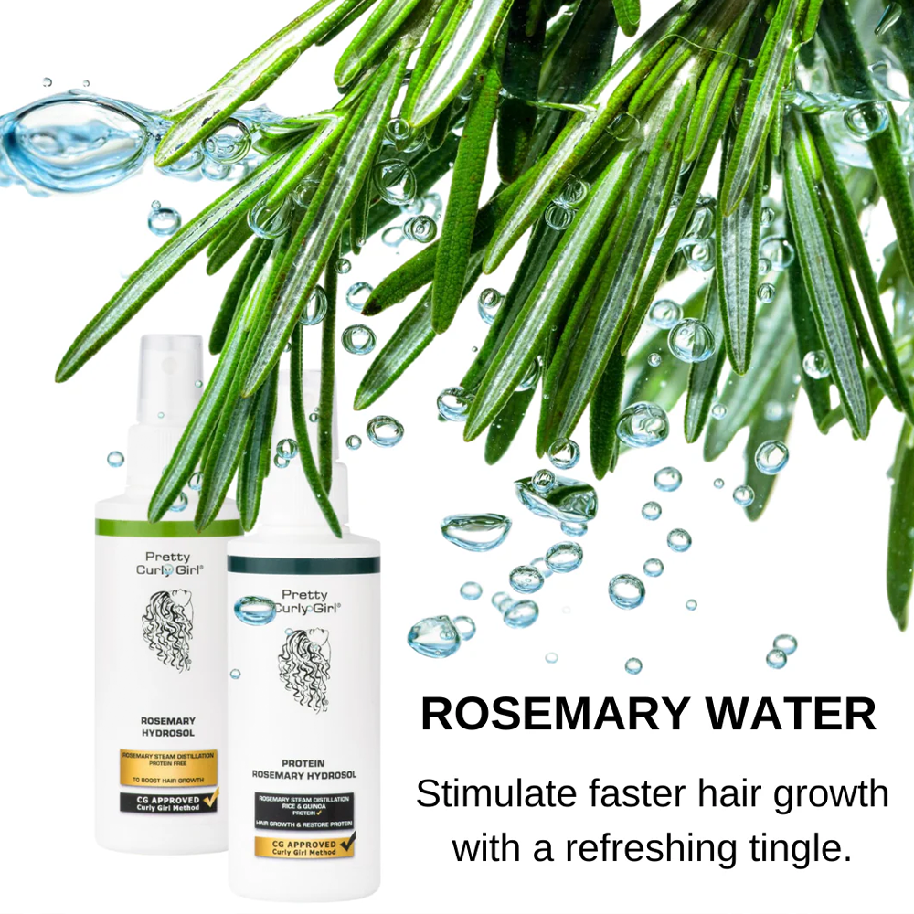Pretty Curly Girl Protein Rosemary Hydrosol 150ml-Leave in-Beauty and hair supply