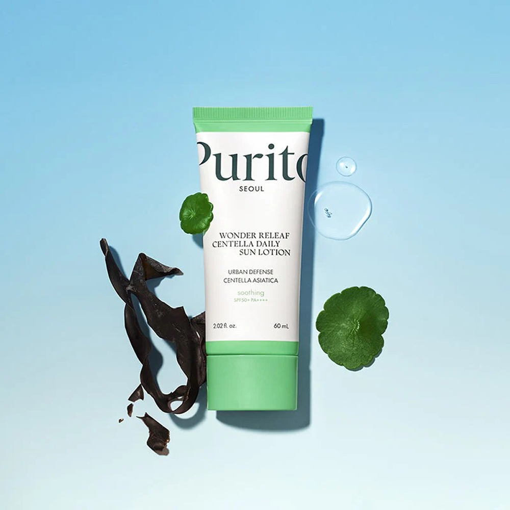 Purito Wonder Releaf Centella Daily Sun Lotion Spf 50 60ml-Sunscreen-Beauty and hair supply