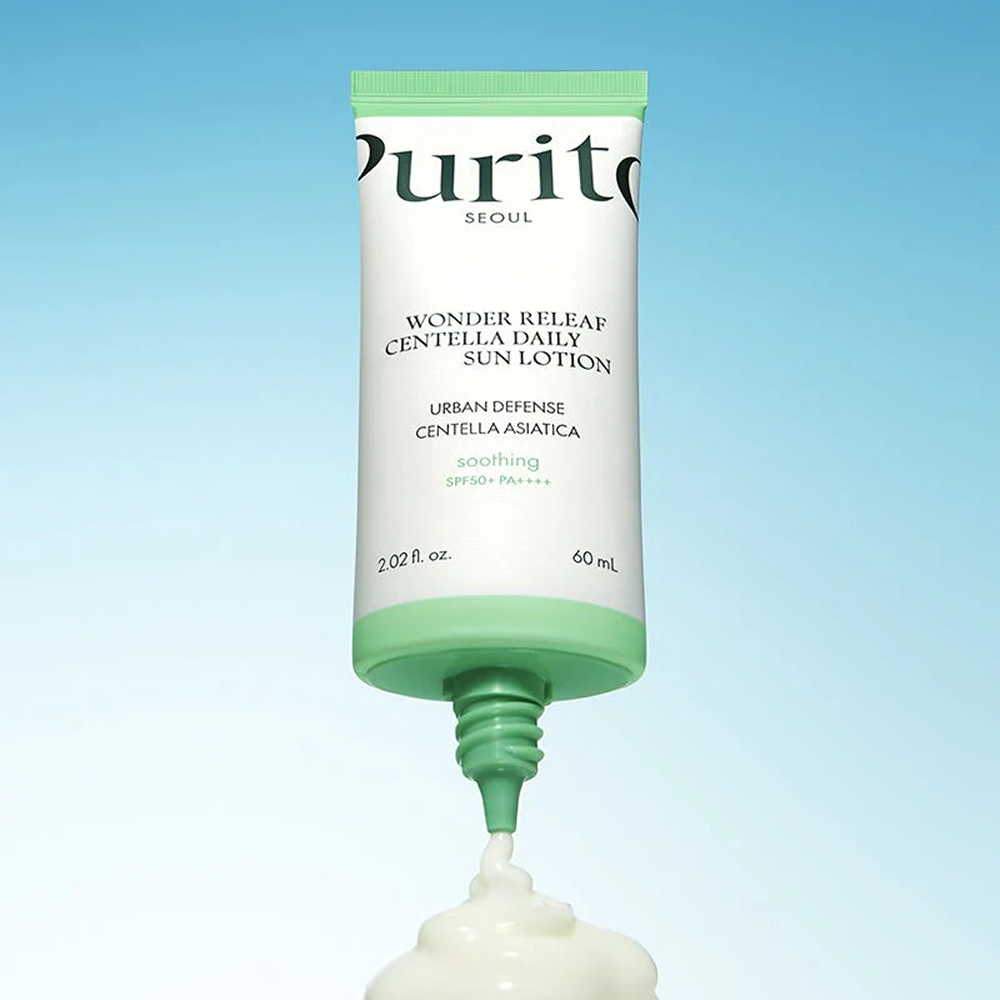 Purito Wonder Releaf Centella Daily Sun Lotion Spf 50 60ml-Sunscreen-Beauty and hair supply