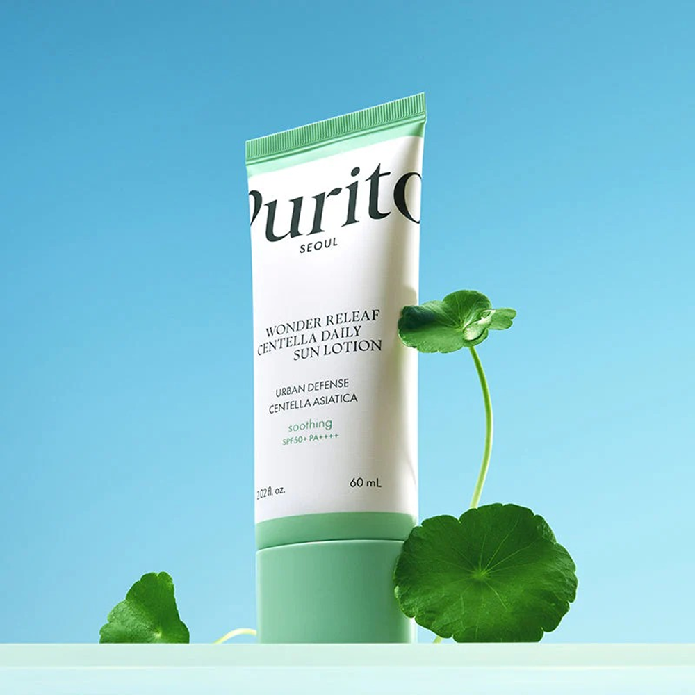 Purito Wonder Releaf Centella Daily Sun Lotion Spf 50 60ml-Sunscreen-Beauty and hair supply
