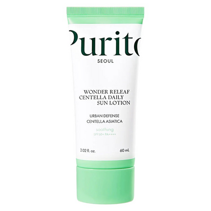 Purito Wonder Releaf Centella Daily Sun Lotion Spf 50 60ml-Sunscreen-Beauty and hair supply