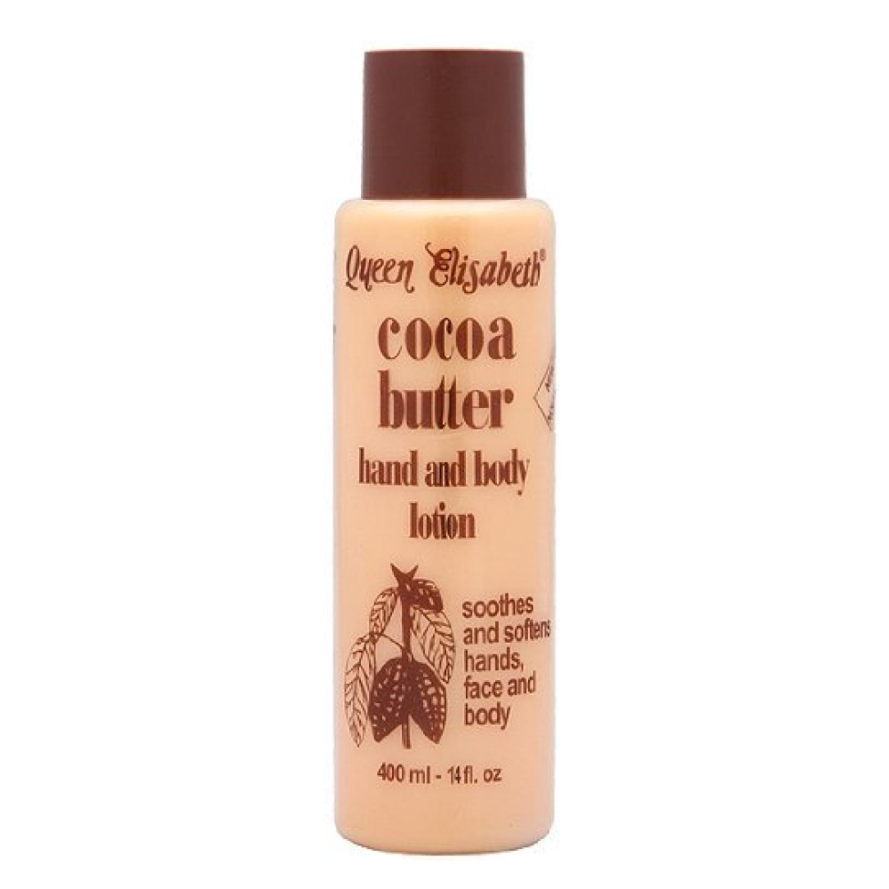 Queen Elisabeth Cocoa Butter Lotion 400 ml-All-Beauty and hair supply
