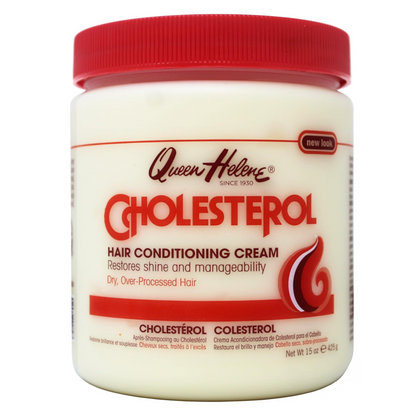 Queen Helene Cholesterol Hair Conditioning Cream 15oz-All-Beauty and hair supply