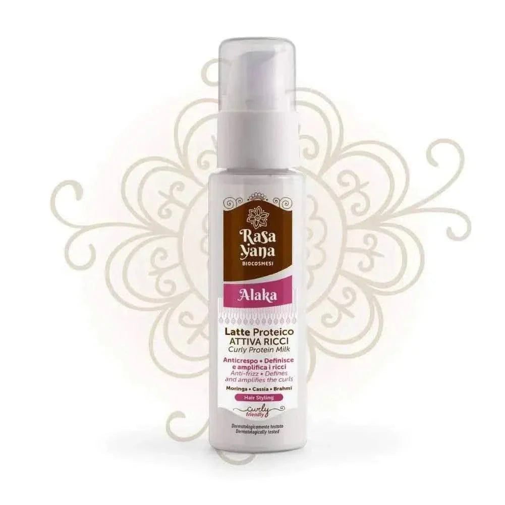 Rasayana Biocosmesi Alaka Protein Curl Activator Milk 100ml-Leave in-Beauty and hair supply