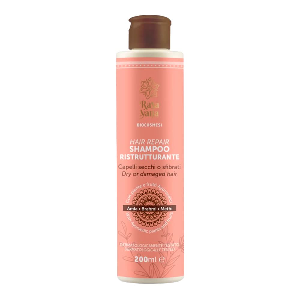 Rasayana Biocosmesi Hair Repair Restructuring Shampoo 200ml-Strengthening Shampoo-Beauty and hair supply