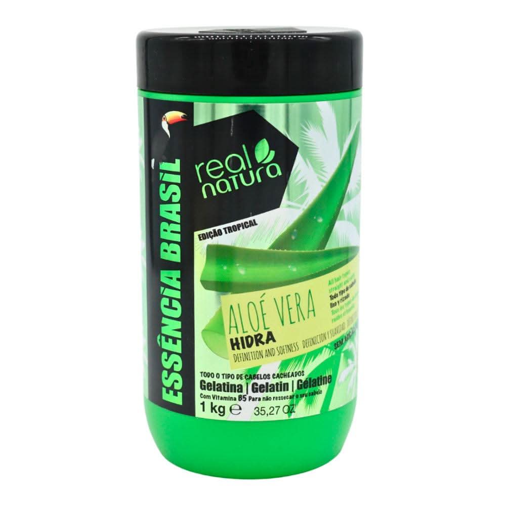 Real Natura Aloe Vera Hydra Gel 1kg-Gel-Beauty and hair supply