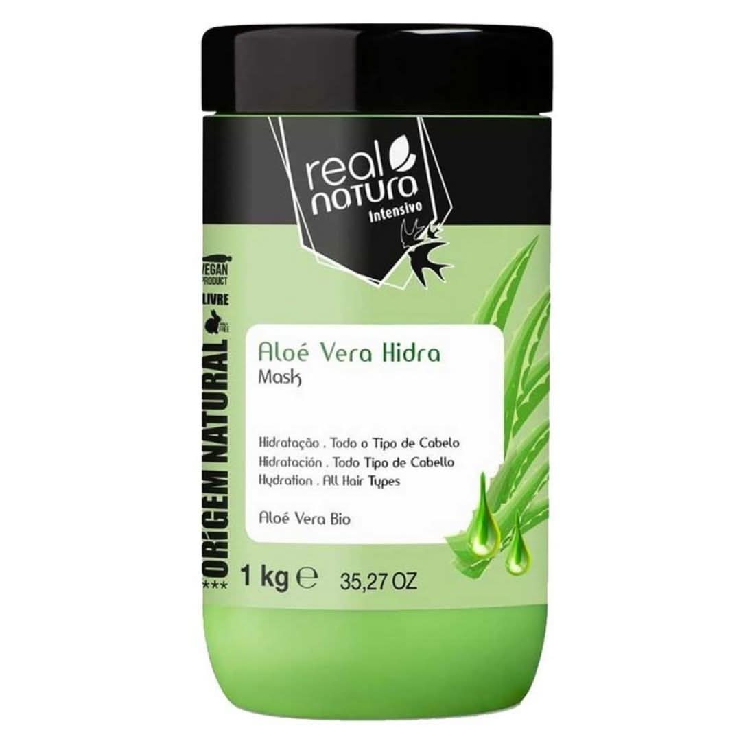 Real Natura Aloe Vera Hydra Mask 1kg-Hair Mask-Beauty and hair supply