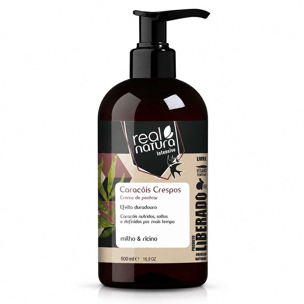 Real Natura Kinky Curls Shampoo 500ml-Cleansing Shampoo-Beauty and hair supply