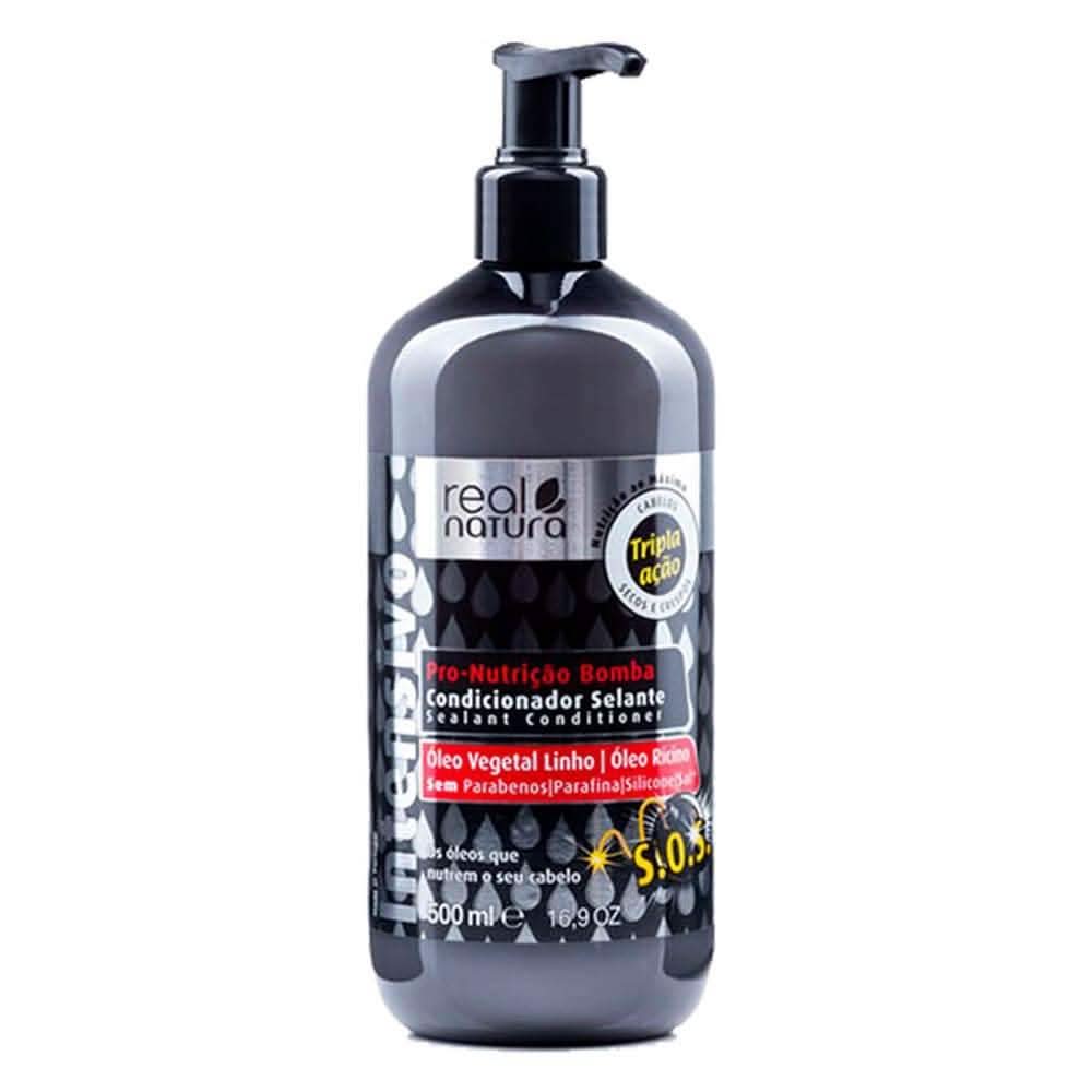 Real Natura Nutrition Bomb Pro Conditioner 500ml-Nourishing Conditioner-Beauty and hair supply