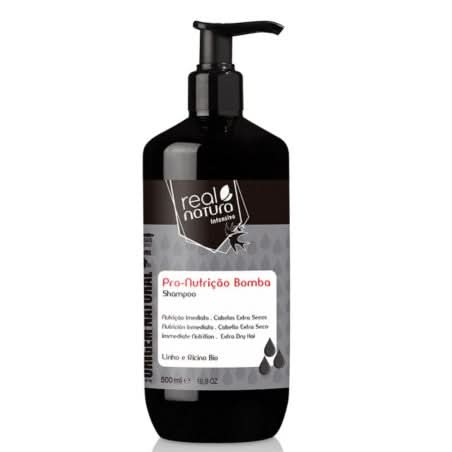 Real Natura Nutrition Bomb Pro Shampoo 500ml-Nourishing Shampoo-Beauty and hair supply