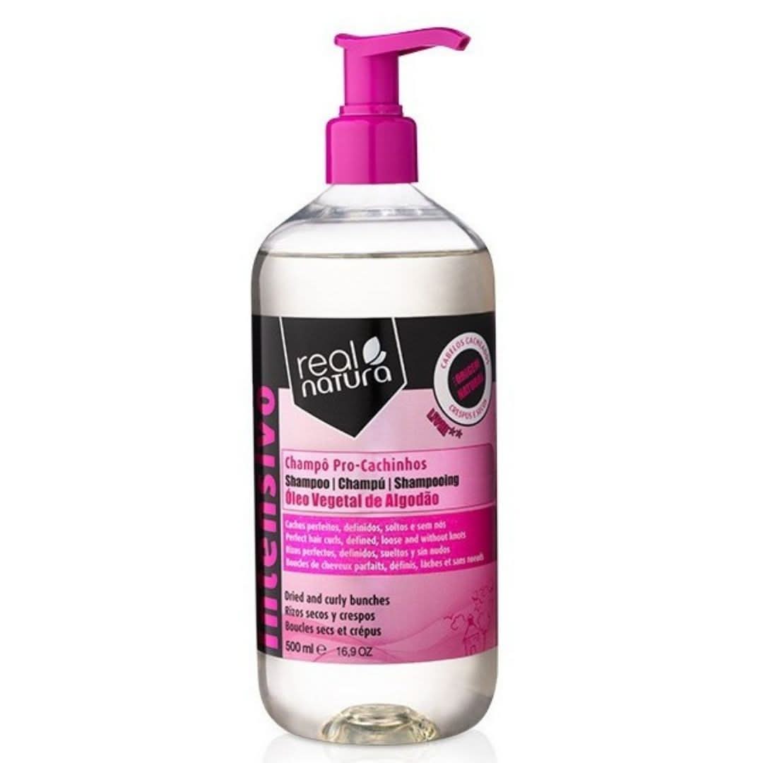 Real Natura Pro-Little Curls Shampoo 500ml-Gentle Shampoo-Beauty and hair supply