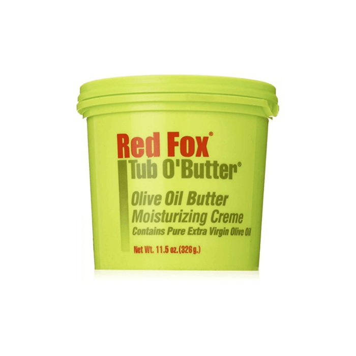 Red Fox Tub O'Butter Olive Oil Butter Moisturizing Creme 326g - Beauty and Hair Supply