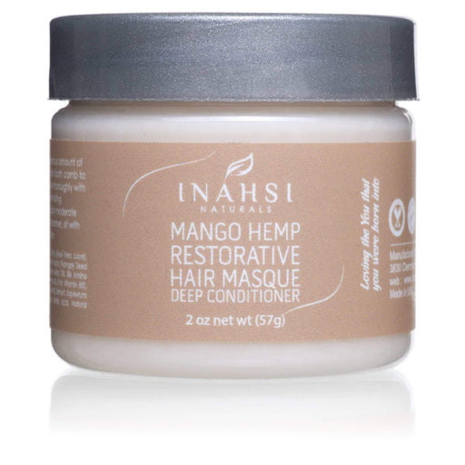 Mango Hemp Restorative Hair Mascarilla Inahsi Naturals - Beauty And Hair Supply