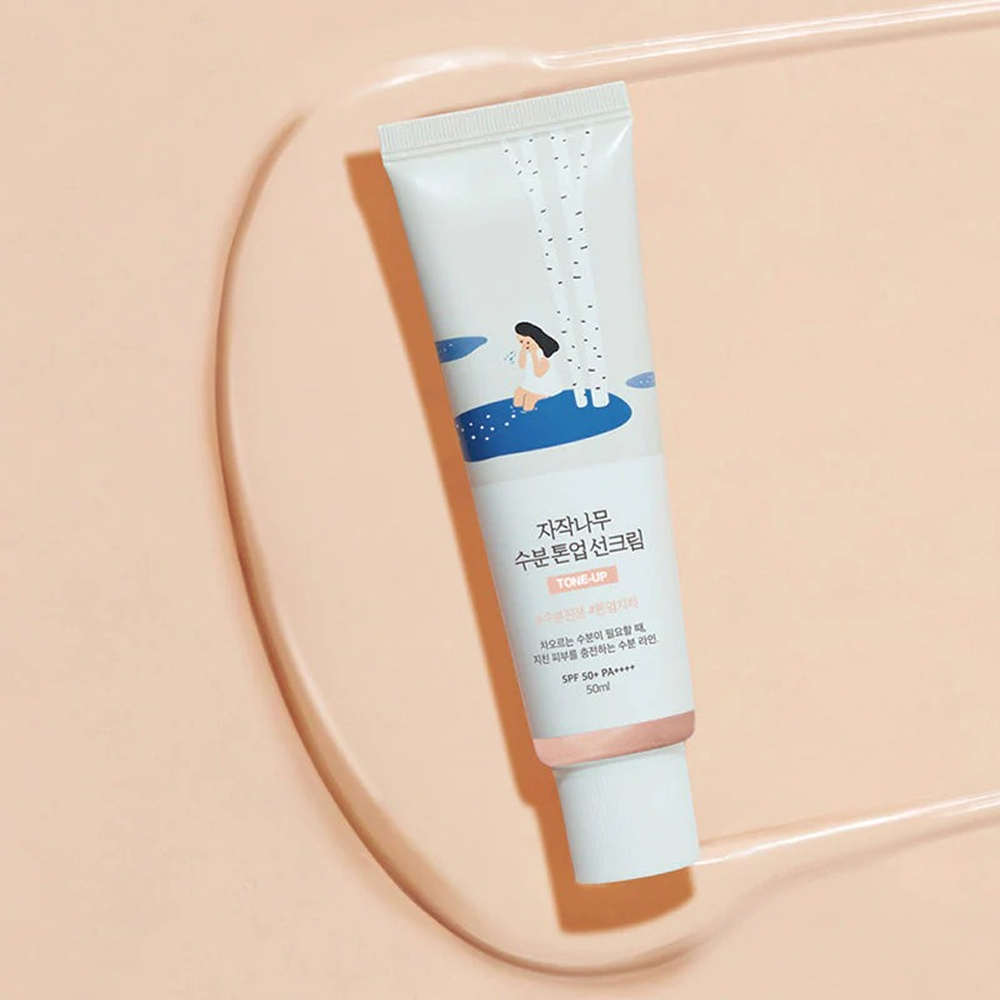 Round Lab Birch Sap Moisturizing Tone-Up Sunscreen 50ml-Sunscreen-Beauty and hair supply