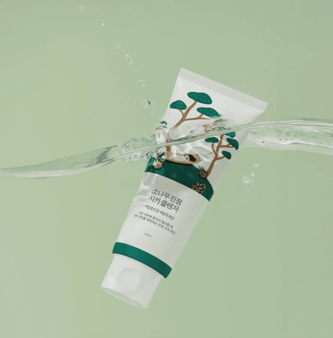 Round Lab Pine Calming Cica Cleanser 150ml-Gel Cleanser-Beauty and hair supply