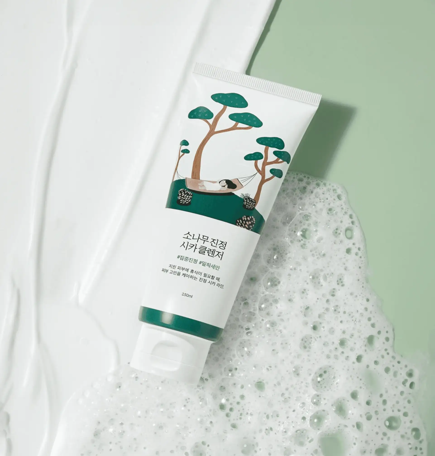 Round Lab Pine Calming Cica Cleanser 150ml-Gel Cleanser-Beauty and hair supply